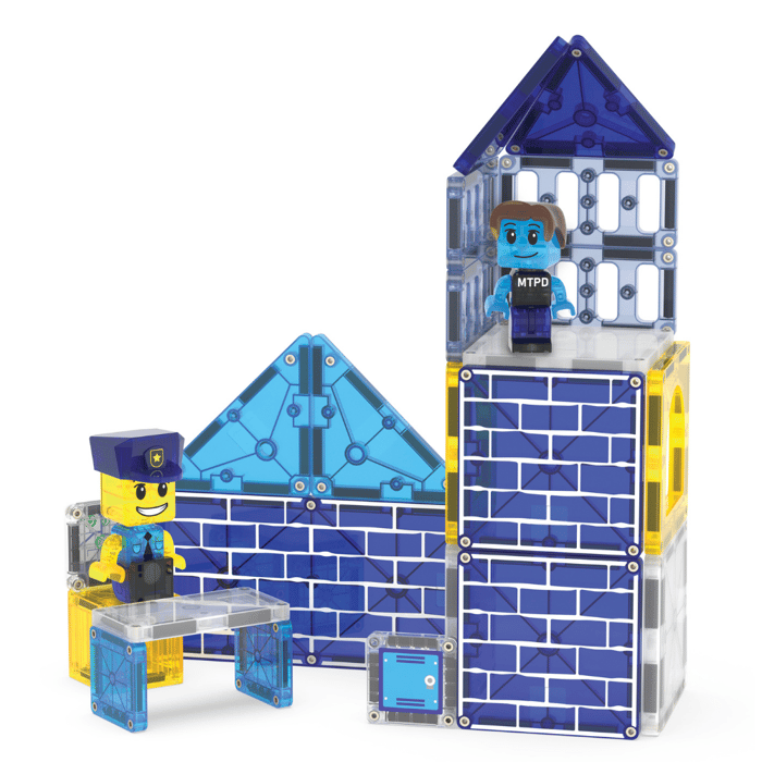 Magna-Tiles | Police Station, 36 pcs