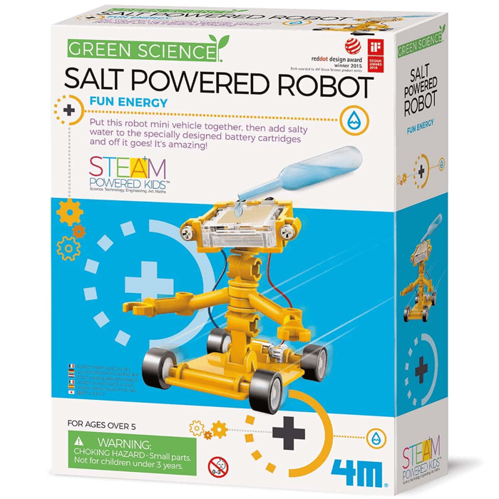 Salt-Powered Robot