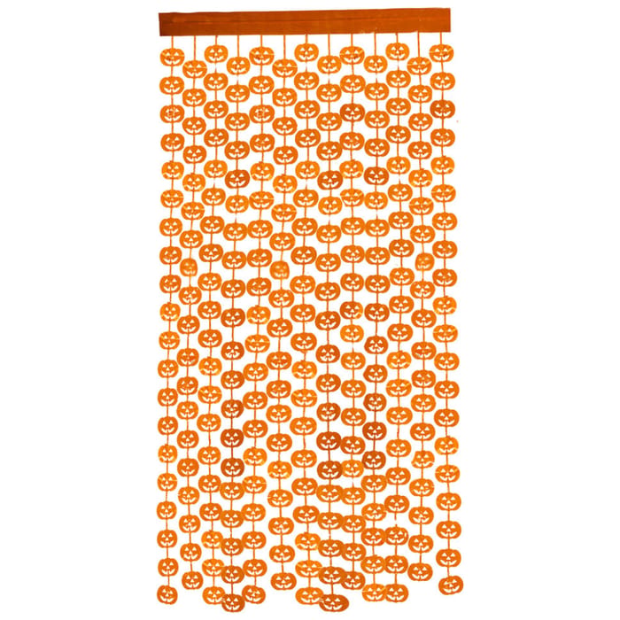 Halloween Doorway Curtain - Pumpkins, 100 x 200 cm