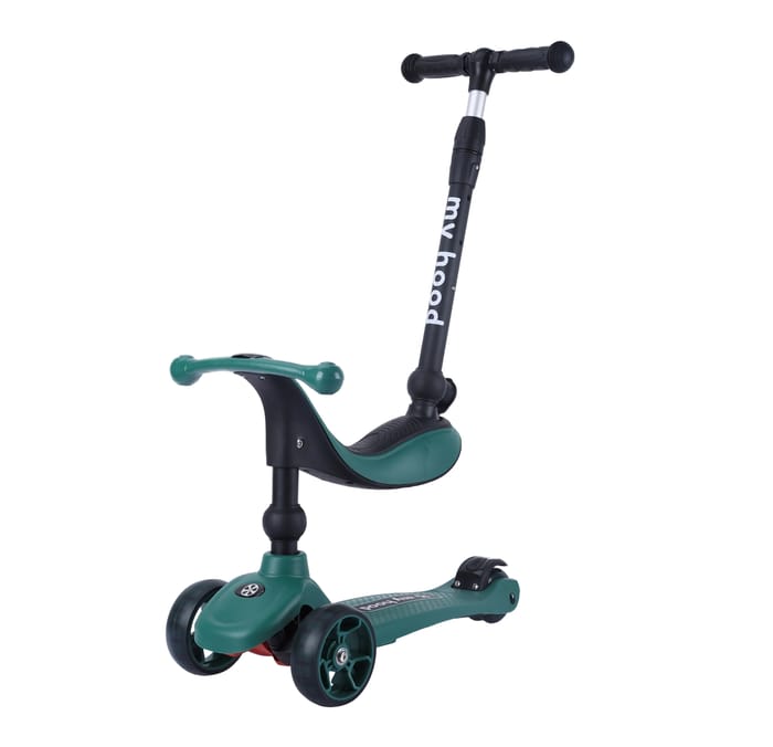 Scooter/Balance Bike - Kick'n'Ride, Dark Green