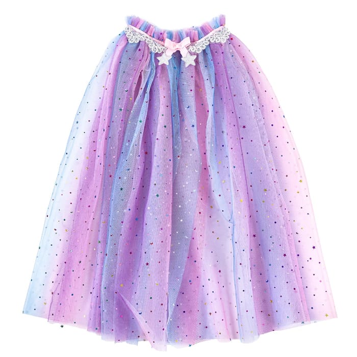 Unicorn Cape + Headband, 3-6 yrs