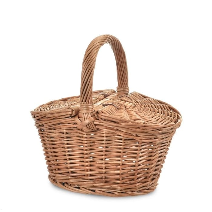 Picnic Basket with Lid