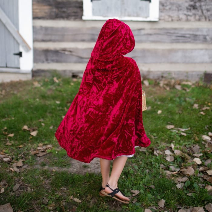 Little Red Riding Hood Cape, Various Sizes