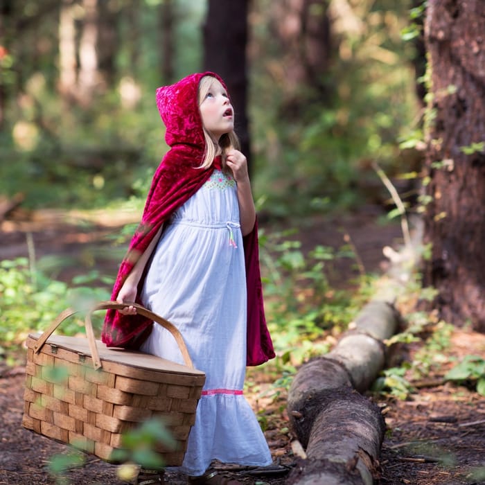 Little Red Riding Hood Cape, Various Sizes