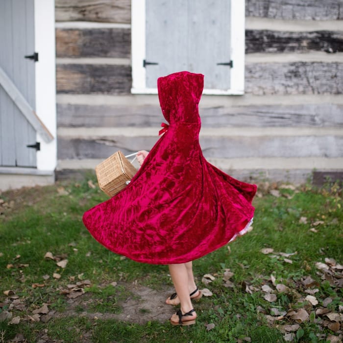 Little Red Riding Hood Cape, Various Sizes