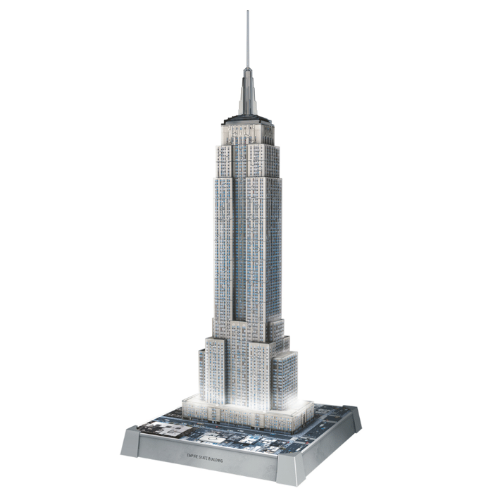 3D LED Puzzle with 216 pcs - Empire State Building