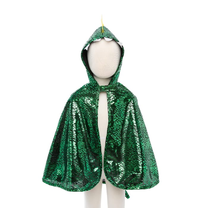 Dragon Cape - Green/Yellow, 2-3 yrs