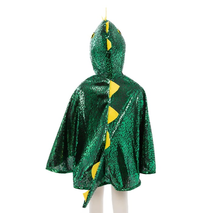 Dragon Cape - Green/Yellow, 2-3 yrs