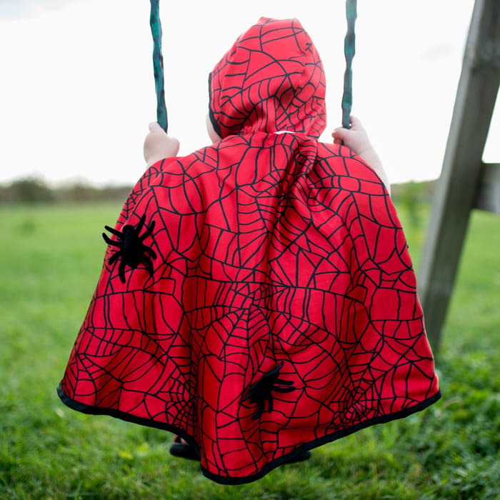 2-in-1 Spiderman/Batman Cape, Various Sizes