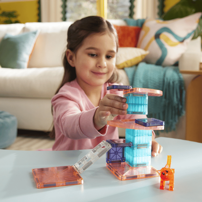 Magna-Tiles | Cat Tree, 13 pcs