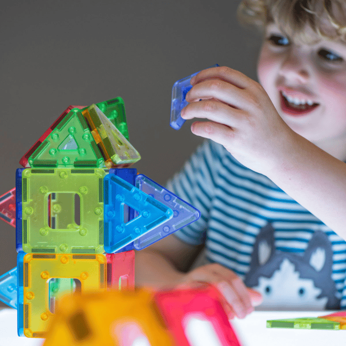 Polydron KinderMag Translucent Set, 96 pcs