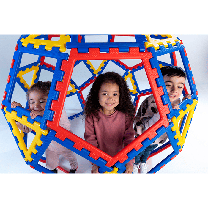 Polydron XL Geo Dome, 62 pcs