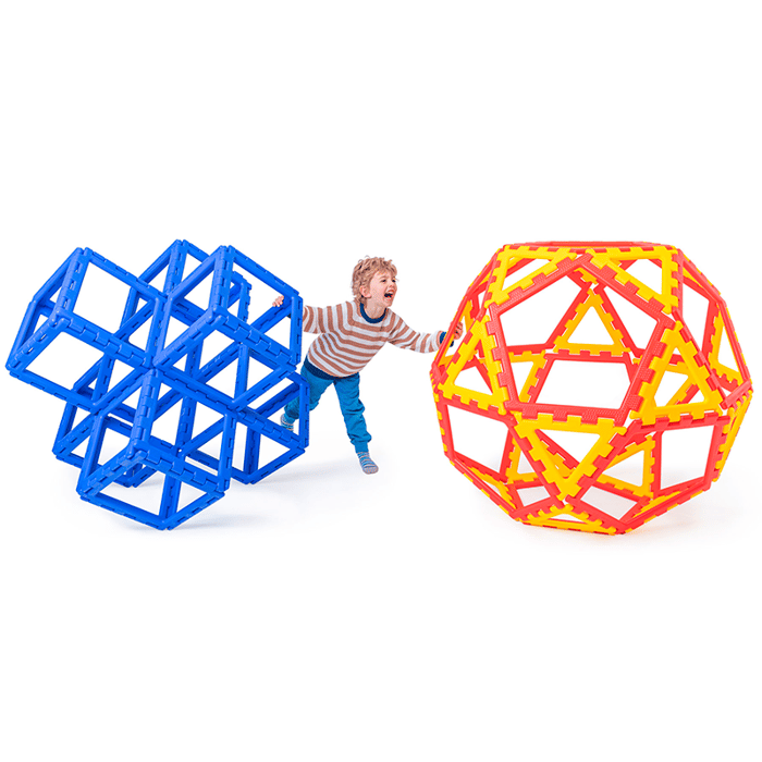 Polydron XL Geo Dome, 62 pcs