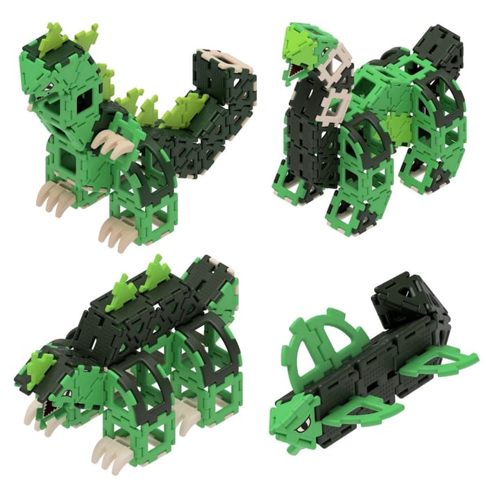 Polydron Giant Set - Dinosaur, 130 pcs