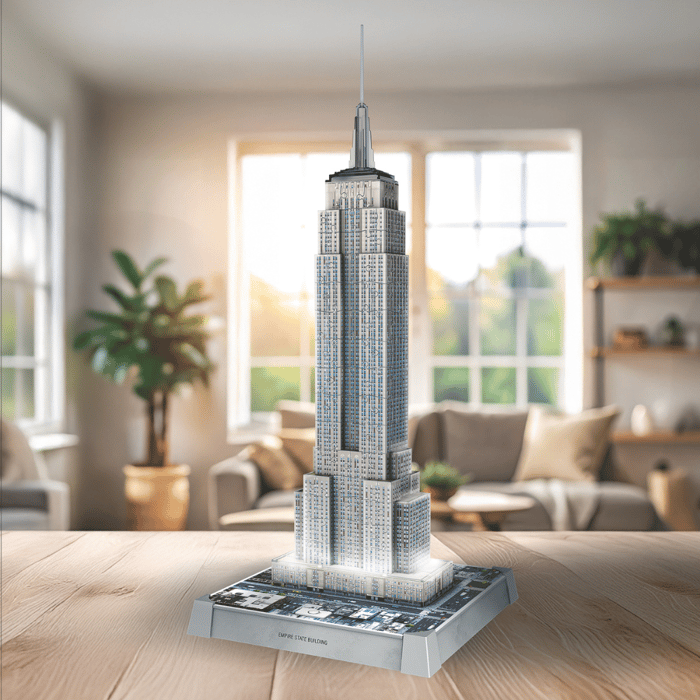 3D LED Puzzle with 216 pcs - Empire State Building