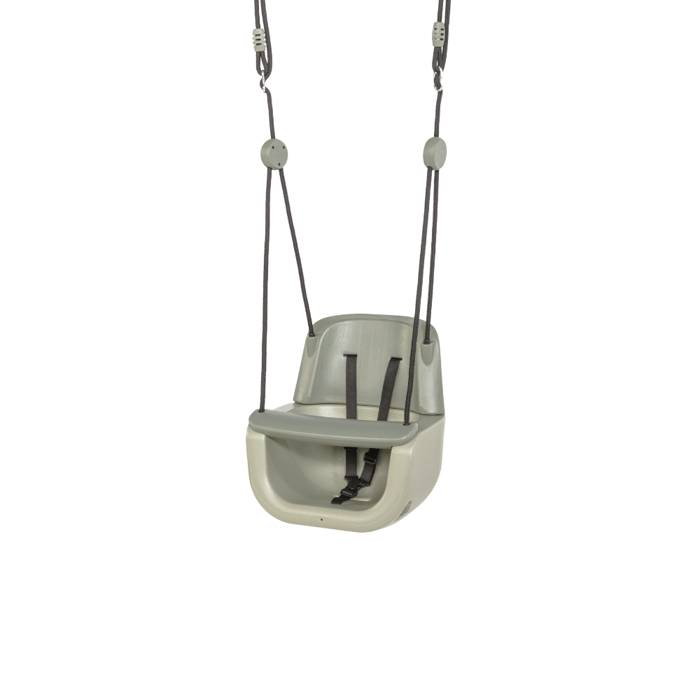 3-in-1 Baby Swing - Sage Green (Black Rope)