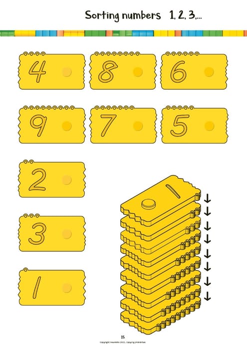 newméro Bricks Maths Workbook, 6-7 yrs