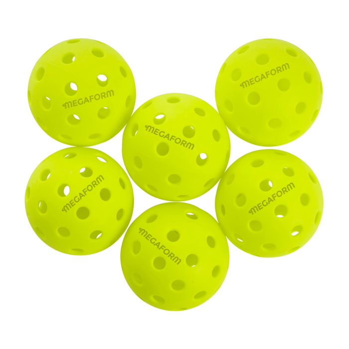 Pickleballs for Outdoor Use, 6 pcs