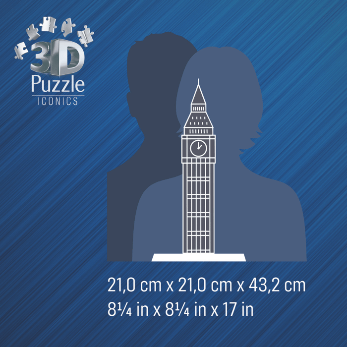 3D LED Puzzle with 216 pcs - Big Ben