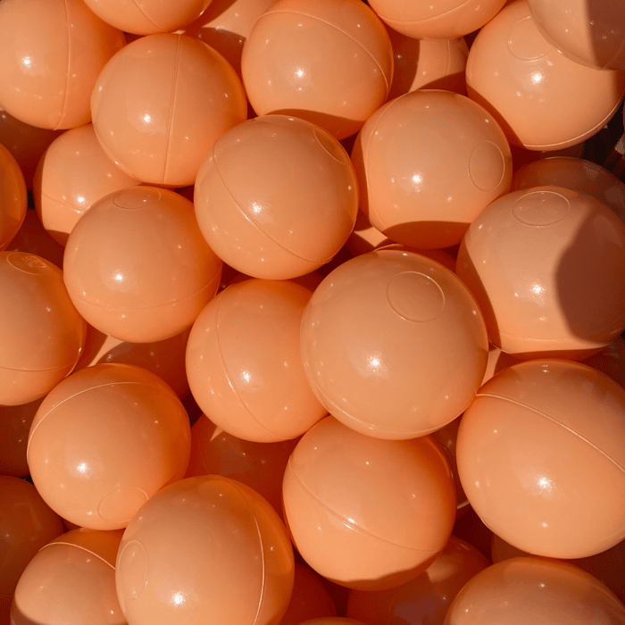 Ball Pit Balls Ø7 cm - Orange, 100 pcs