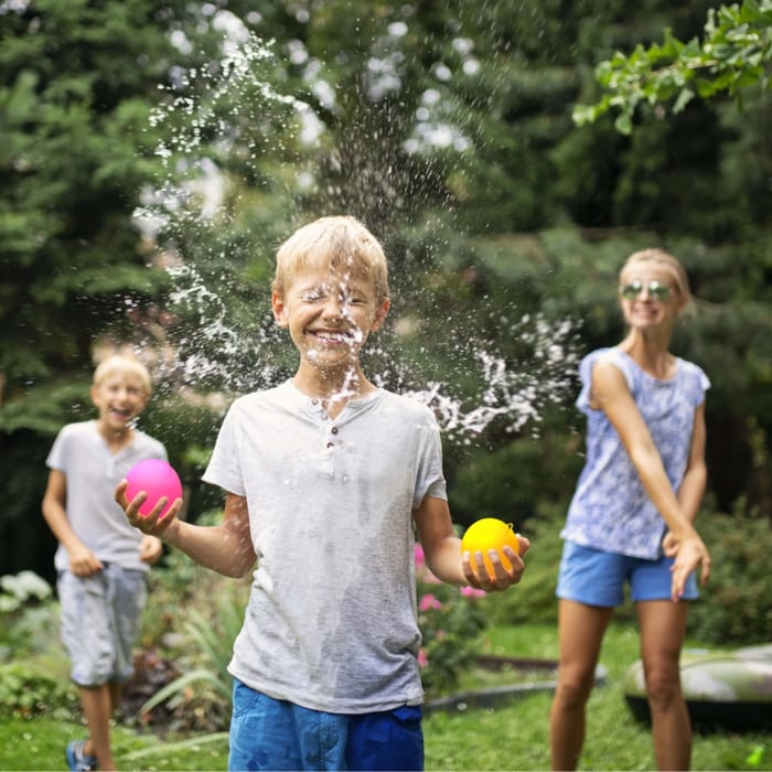 Water Splasher Reusable Water Bombs, 12 pcs