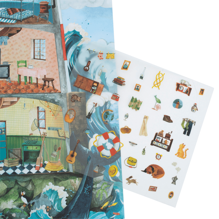 Rub-On Transfer Stickers - Lighthouse