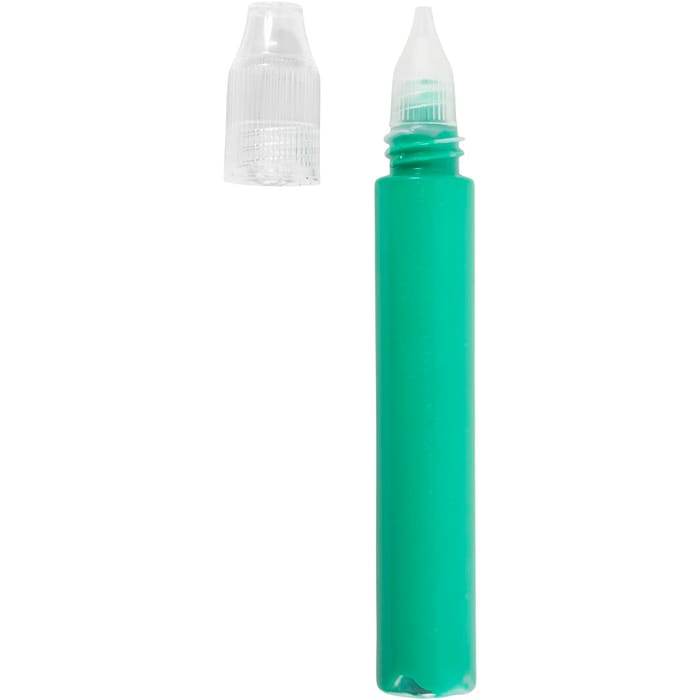 Candle Wax Pens 4 x 30 ml - Black/Green/Grey/Red
