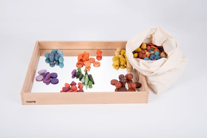 Montessori Wooden Treasures Super Set, 420 pcs