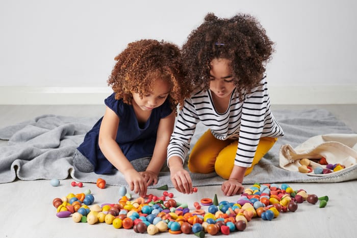 Montessori Wooden Treasures Super Set, 420 pcs