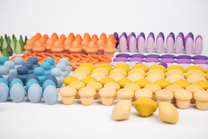 Montessori Wooden Treasures Super Set, 420 pcs