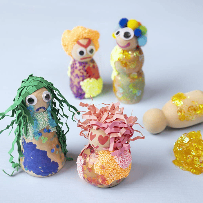 Sequin Clay 3 x 60 g - Blue & Yellow