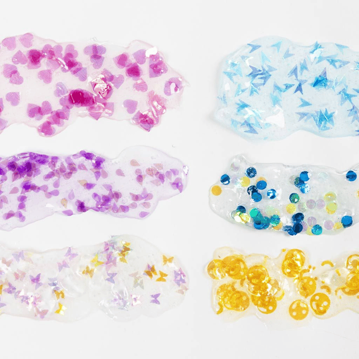 Sequin Clay 6 x 60 g - Basic Colours