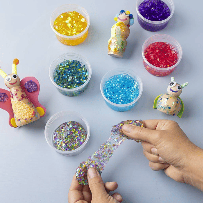 Sequin Clay 6 x 60 g - Basic Colours