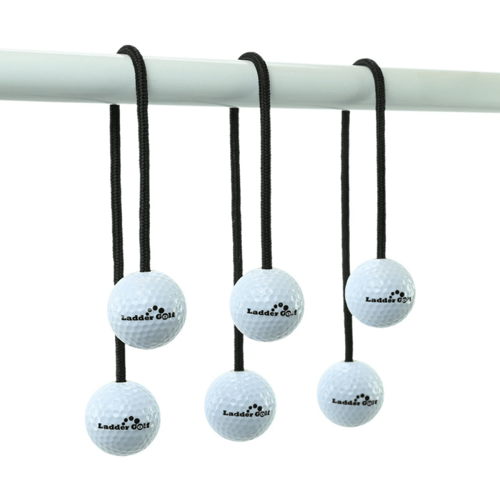 Wooden Ladder Toss Balls - Multicolour, 3 pcs