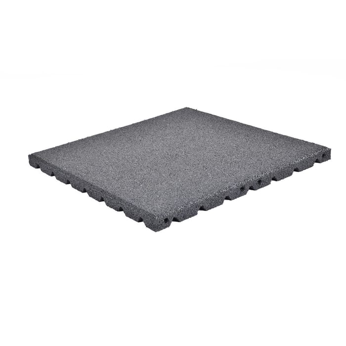 Safety Mat 50x50 cm/30 mm - Grey