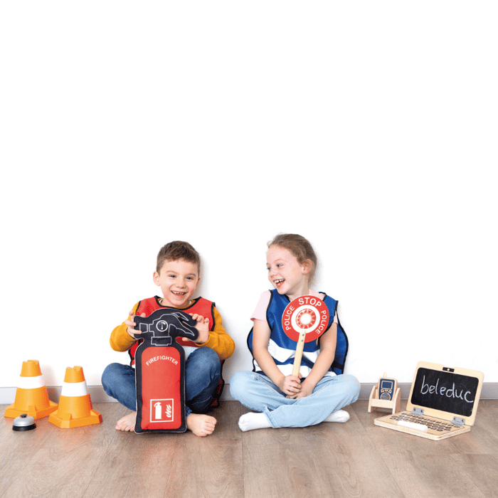 Role Play Set - Fire & Police Station