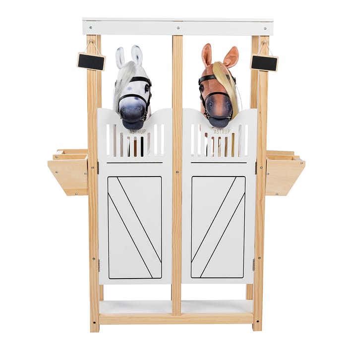 byASTRUP Accs. - 2-Horse Dual Hobby Horse Stall