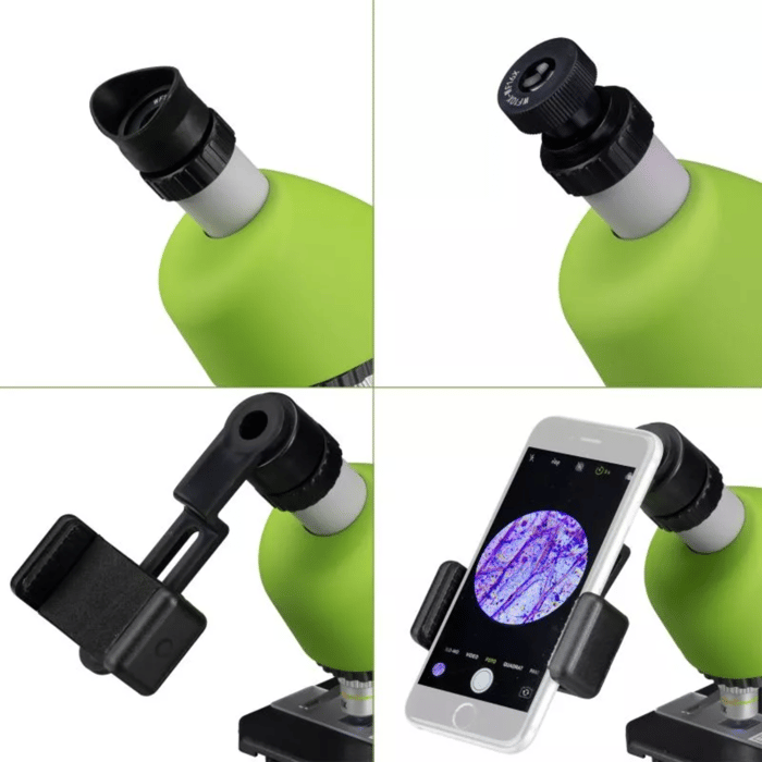 Kids & Junior Microscope with LED, 40x-640x