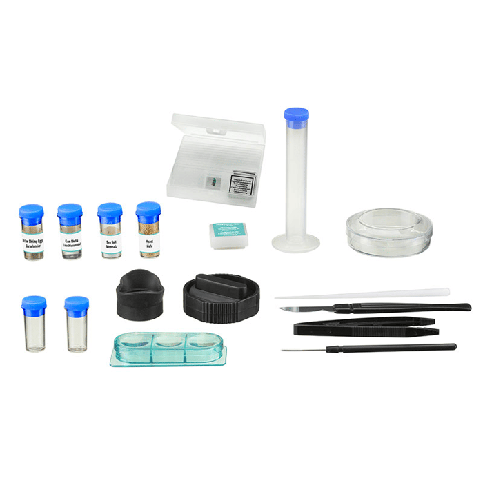 Kids' Microscope with LED, 40x-640x - incl. Accs.