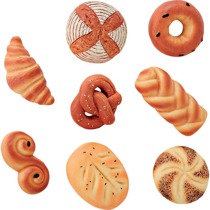 Food Stones - Breads of the World, 8 pcs