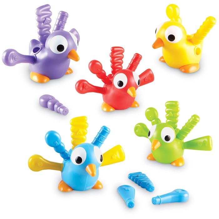 Fine Motor Peacock Pals, 30 pcs