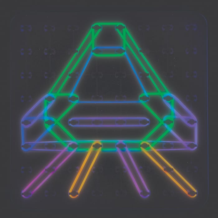 Geo-Glow Art - Geoboard Rubber Band Shapes