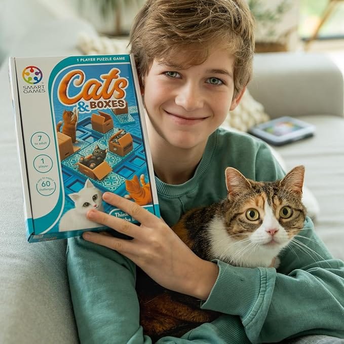 Logic Puzzle - Cats & Boxes