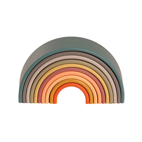 Silicone Rainbow - Nature, 10 pcs