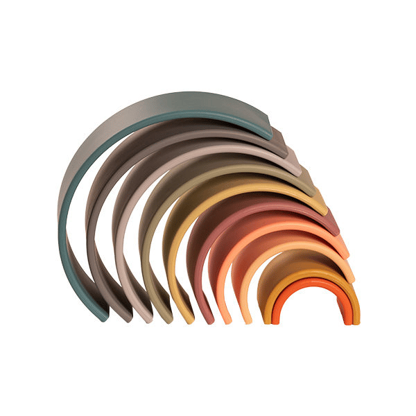 Silicone Rainbow - Nature, 10 pcs