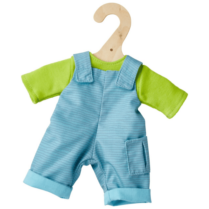 Doll Clothes - Overalls & T-Shirt, 32 cm