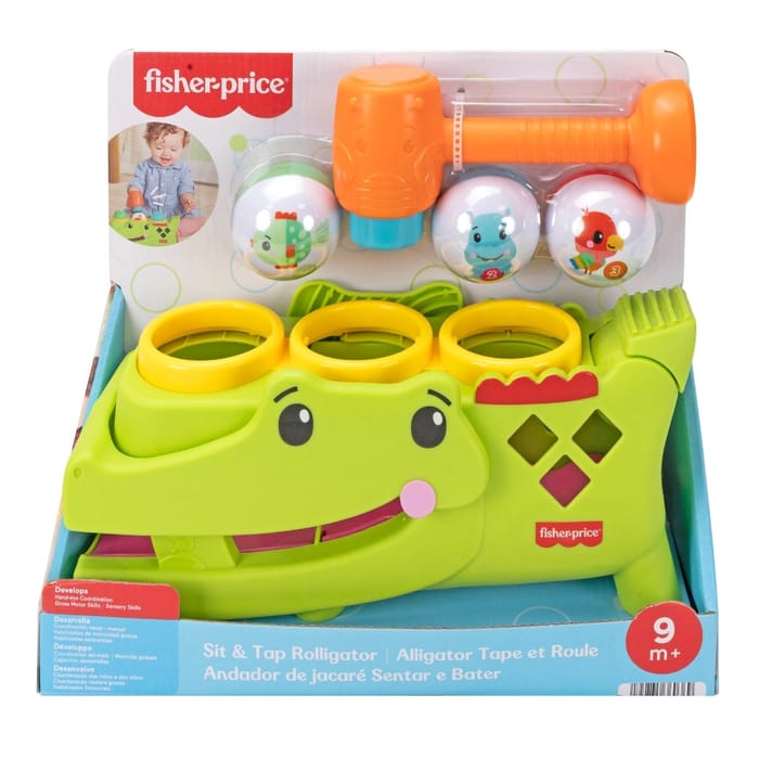Sit & Tap Rolligator Activity Toy
