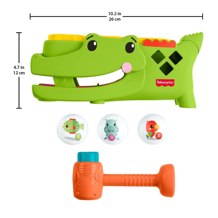 Sit & Tap Rolligator Activity Toy