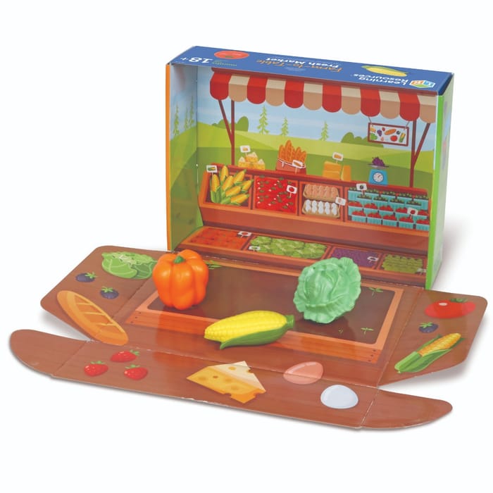 Play Food - Farm-to-Table Fresh Market, 27 pcs