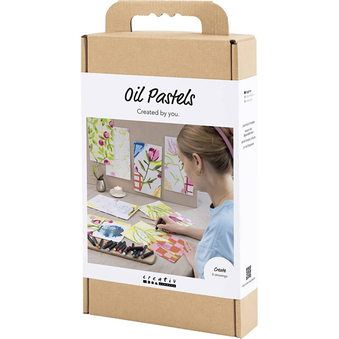 Oil Pastel Kit - 4 Designs